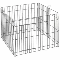 Ferplast DOG TRAINING Enclos éducatif Pour Chiots Et Chiens. Variante DOG TRAINING - Mesures: 80 X 80 X H 62 Cm -