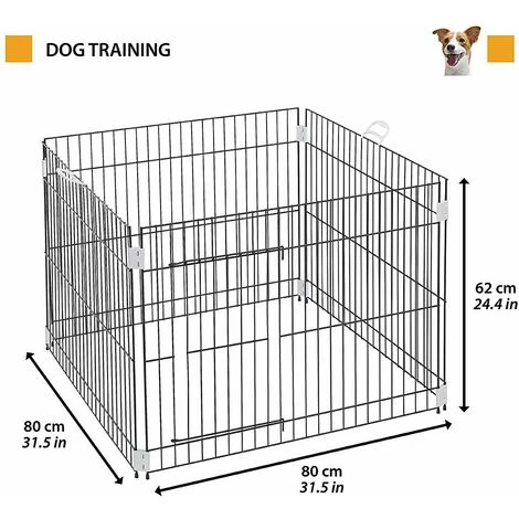 Ferplast DOG TRAINING Enclos éducatif Pour Chiots Et Chiens. Variante DOG TRAINING - Mesures: 80 X 80 X H 62 Cm - 2 Ferplast DOG TRAINING Enclos éducatif Pour Chiots Et Chiens. Variante DOG TRAINING - Mesures: 80 X 80 X H 62 Cm - – Image 2
