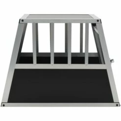 VIDAXL Cage Pour Chien Avec Une Porte 54 X 69 X 50 Cm - Accessoires Pour Chiens - Niches Pour Chiens - Argent - Argent -Niche, chenil, enclos et parc pour chien Soldes 2022 14270867 4