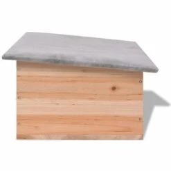 VIDAXL Cabane Pour Hérisson 45 X 33 X2 2 Cm Bois - Beige -Niche, chenil, enclos et parc pour chien Soldes 2022 14279897 3
