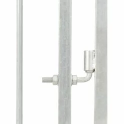 VidaXL Chenil D'extérieur Pour Chiens 450 X 450 X 185 Cm - Argent -Niche, chenil, enclos et parc pour chien Soldes 2022 16123183 3