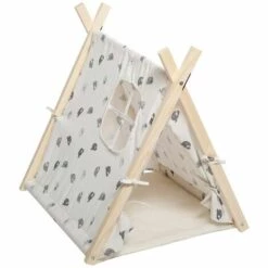 ATMOSPHERA, CRÉATEUR D'INTÉRIEUR Tente Déco Pour Chien - Blanc