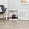 TRIXIE Home Kennel, S: 48 × 51 × 51 Cm, Blanc