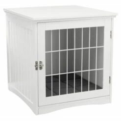 TRIXIE Home Kennel, S: 48 × 51 × 51 Cm, Blanc -Niche, chenil, enclos et parc pour chien Soldes 2022 17323917 3