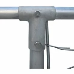 Chenil Extérieur Pour Chiens Acier Galvanisé 2x2x1 M VidaXL -Niche, chenil, enclos et parc pour chien Soldes 2022 17375350 3