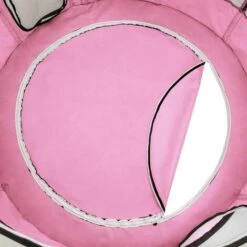 HELLOSHOP26 Parc à Chiots 114 X 60,5 Cm Avec Sol Amovible Rose - Rose -Niche, chenil, enclos et parc pour chien Soldes 2022 17988422 5