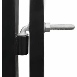 VidaXL Chenil D'extérieur Avec Toit Pour Chiens 450x150x210 Cm - Noir -Niche, chenil, enclos et parc pour chien Soldes 2022 18755122 4