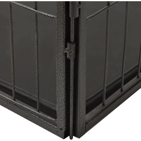 YOUTHUP Parc Pour Chiots Acier 93 X 63 X 61 Cm 5 YOUTHUP Parc Pour Chiots Acier 93 X 63 X 61 Cm – Image 5