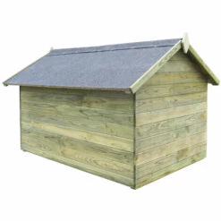 ASUPERMALL Niche De Jardin Avec Toit Ouvrant Pour Chien Pin Impregne FSC -Niche, chenil, enclos et parc pour chien Soldes 2022 19769089 3