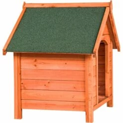 TECTAKE Niche Pour Chien En Bois Extèrieure Avec 1 Toit 72 Cm X 65 Cm X 83 Cm Marron - Marron 9 TECTAKE Niche Pour Chien En Bois Extèrieure Avec 1 Toit 72 Cm X 65 Cm X 83 Cm Marron - Marron -Niche, chenil, enclos et parc pour chien Soldes 2022 19856631 5