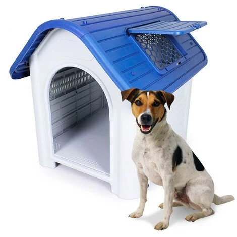BELLA PET Niche Pour Chien En Plastique De Petite Taille Moyenne à L'intérieur à L'extérieur Ollie 1 BELLA PET Niche Pour Chien En Plastique De Petite Taille Moyenne à L'intérieur à L'extérieur Ollie