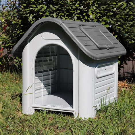 BELLA PET Chenil Pour Chiens De Taille Moyenne En Plastique Extérieur Intérieur Bella 2 BELLA PET Chenil Pour Chiens De Taille Moyenne En Plastique Extérieur Intérieur Bella – Image 2