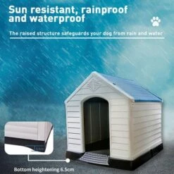 BELLA PET Niche Pour Grands Chiens Dans Un Jardin En Plastique Bobby 9 BELLA PET Niche Pour Grands Chiens Dans Un Jardin En Plastique Bobby -Niche, chenil, enclos et parc pour chien Soldes 2022 20795763 5