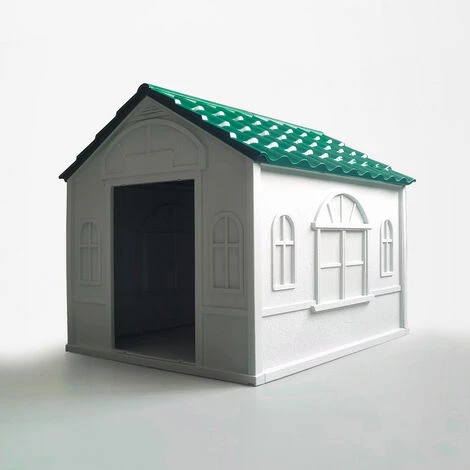 BELLA PET Niche Pour Chiens De Taille Moyenne Dans Un Jardin En Plastique Milo 3 BELLA PET Niche Pour Chiens De Taille Moyenne Dans Un Jardin En Plastique Milo – Image 3