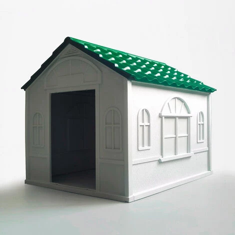 BELLA PET Niche Pour Chiens De Taille Moyenne à Grande Dans Un Jardin En Plastique Dolly 3 BELLA PET Niche Pour Chiens De Taille Moyenne à Grande Dans Un Jardin En Plastique Dolly – Image 3