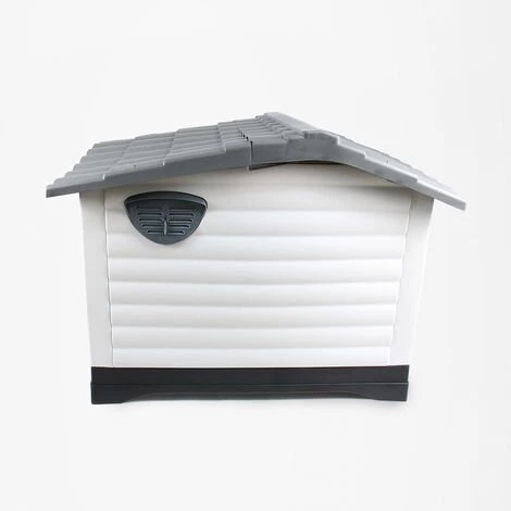 BELLA PET Niche De Jardin Pour Chiens De Taille Moyenne à Grande En Plastique Avec Plate-forme Bijoux 3 BELLA PET Niche De Jardin Pour Chiens De Taille Moyenne à Grande En Plastique Avec Plate-forme Bijoux – Image 3