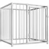ASUPERMALL Chenil D'exterieur Pour Chiens 100 X 100 X 100 Cm