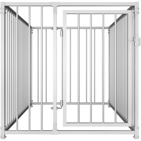 ASUPERMALL Chenil D'exterieur Pour Chiens 100 X 200 X 100 Cm 3 ASUPERMALL Chenil D'exterieur Pour Chiens 100 X 200 X 100 Cm – Image 3