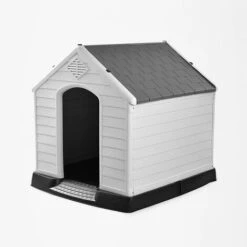 BELLA PET Niche Maison De Jardin Pour Chiens De Taille Moyenne En Plastique Ruby -Niche, chenil, enclos et parc pour chien Soldes 2022 22877331 3
