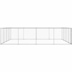 Topdeal Chenil Extérieur Pour Chiens Acier Galvanisé 760x760x185 Cm -Niche, chenil, enclos et parc pour chien Soldes 2022 23430955 3
