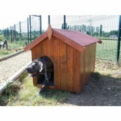 Habrita Niche Petit Chien / Toit Bi-pente -Niche, chenil, enclos et parc pour chien Soldes 2022 2391829 5