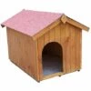 Habrita Niche à Chien Bi-pente Pour Chiens Moyens - 0,96 M²