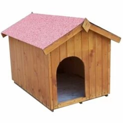 Habrita Niche à Chien Bi-pente Pour Chiens Moyens - 0,96 M²