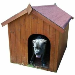 Habrita Niche à Chien Bi-pente Pour Gros Chiens - 1,17 M²