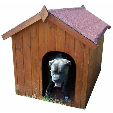 Habrita Niche à Chien Bi-pente Pour Gros Chiens - 1,17 M² 1 Habrita Niche à Chien Bi-pente Pour Gros Chiens - 1,17 M²