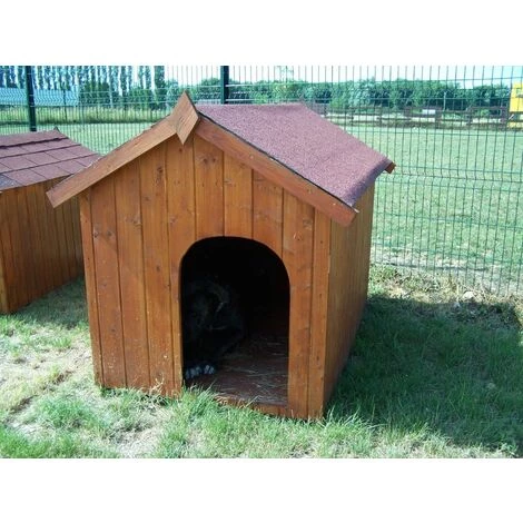 Habrita Niche à Chien Bi-pente Pour Gros Chiens - 1,17 M² 2 Habrita Niche à Chien Bi-pente Pour Gros Chiens - 1,17 M² – Image 2