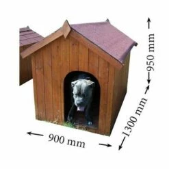 Habrita Niche à Chien Bi-pente Pour Gros Chiens - 1,17 M² 7 Habrita Niche à Chien Bi-pente Pour Gros Chiens - 1,17 M² -Niche, chenil, enclos et parc pour chien Soldes 2022 2391831 4