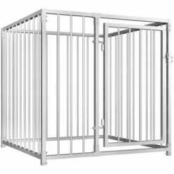 Hommoo Chenil D'exterieur Pour Chiens 100 X 100 X 100 Cm HDV33024