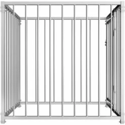 Hommoo Chenil D'exterieur Pour Chiens 100 X 100 X 100 Cm HDV33024 -Niche, chenil, enclos et parc pour chien Soldes 2022 25383584 3