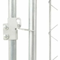 Hommoo Chenil D'exterieur Avec Toit Pour Chiens 200 X 100 X 125 Cm HDV33027 -Niche, chenil, enclos et parc pour chien Soldes 2022 25383609 4