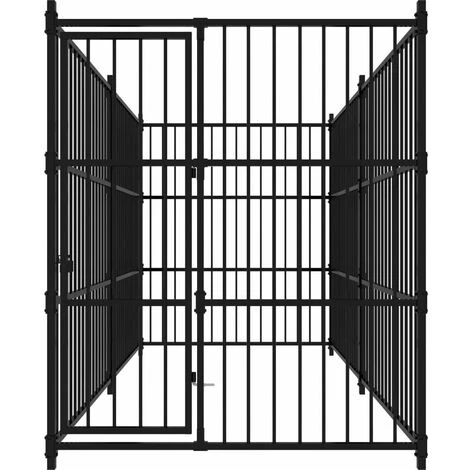 Hommoo Chenil D'exterieur Pour Chiens 300x150x185 Cm HDV33049 2 Hommoo Chenil D'exterieur Pour Chiens 300x150x185 Cm HDV33049 – Image 2