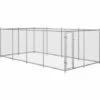 TRUE DEAL Chenil Extérieur Pour Chiens 8 X 4 X 2 M
