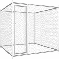 TRUE DEAL Chenil D'extérieur Pour Chiens 193x193x185 Cm