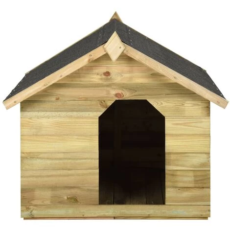 TRUE DEAL Niche De Jardin Avec Toit Ouvrant En Bois De Pin Imprégné 3 TRUE DEAL Niche De Jardin Avec Toit Ouvrant En Bois De Pin Imprégné – Image 3