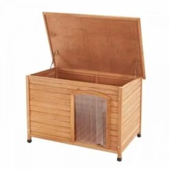 AUTRES Niche En Sapin Rox2 - 104x66x70cm - Bois - Pour Chien