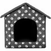 Hobbydog Dog House, Gris Avec Pattes, S