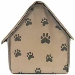 Perle Rare Chenil Pour Animaux De Compagnie Petite Empreinte De Pas Maison Pour Animaux De Compagnie Matelas Pliable Pour Animaux De Compagnie Chenil Chenil Fournitures Pour Animaux De Compagnie (marron 47 * 49 * 49 CM) -Niche, chenil, enclos et parc pour chien Soldes 2022 29873142 3