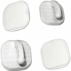 HAPPYSHOPPING Accessoires Crochets Filet Isoles 4 Nano-offsets Pour Un Collage Plus Stable