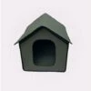 BETTERLIFE Niche Pour Chien Exterieur | Maison Pour Chat Étanche | Cabane Chat Exterieur Hiver Pour Animaux De Compagnie | Abri Ecologiques Pliable Pour Chat/Lapin/Petit Chien（vert）