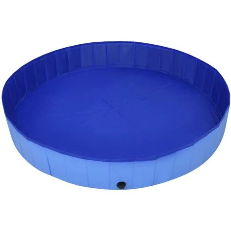 YOUTHUP Piscine Pliable Pour Chiens Bleu 200x30 Cm PVC 4 YOUTHUP Piscine Pliable Pour Chiens Bleu 200x30 Cm PVC – Image 4