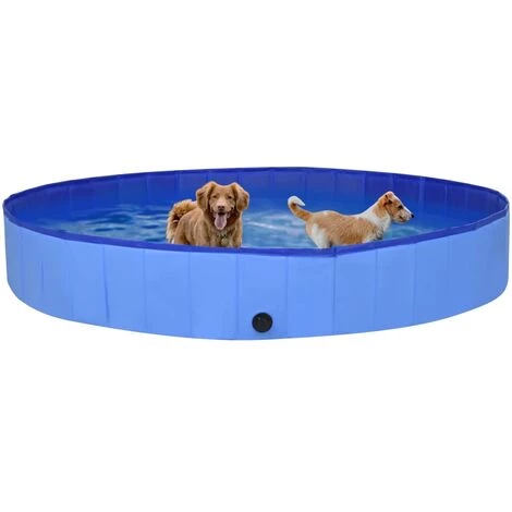 YOUTHUP Piscine Pliable Pour Chiens Bleu 300x40 Cm PVC 2 YOUTHUP Piscine Pliable Pour Chiens Bleu 300x40 Cm PVC – Image 2