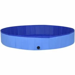 YOUTHUP Piscine Pliable Pour Chiens Bleu 300x40 Cm PVC 7 YOUTHUP Piscine Pliable Pour Chiens Bleu 300x40 Cm PVC -Niche, chenil, enclos et parc pour chien Soldes 2022 33317491 3