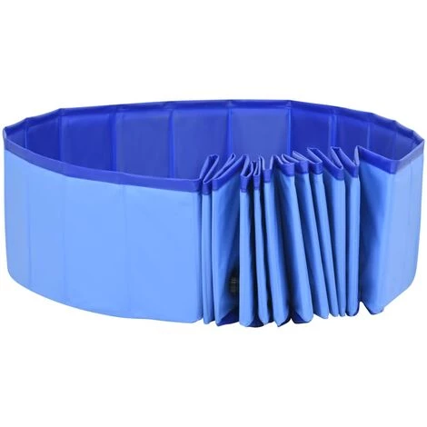 YOUTHUP Piscine Pliable Pour Chiens Bleu 300x40 Cm PVC 5 YOUTHUP Piscine Pliable Pour Chiens Bleu 300x40 Cm PVC – Image 5