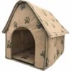 BRIDAY Niche Amovible Pour Animal Domestique - Pliable Et Portable - Pour Chien Et Chat