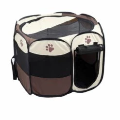 OOBEST Parc Chien Parc à Chiot Enclos Pour Chiens Chats Lapins Pliable Utiliser à L'intérieur Et à L'extérieur (Café) 9 OOBEST Parc Chien Parc à Chiot Enclos Pour Chiens Chats Lapins Pliable Utiliser à L'intérieur Et à L'extérieur (Café) -Niche, chenil, enclos et parc pour chien Soldes 2022 33752450 5