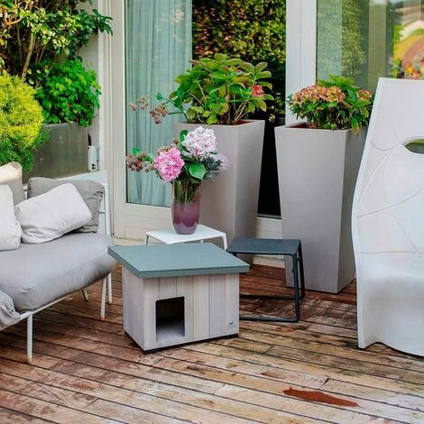 Ferplast ARGO Niche En Bois De Pin Nordique FSC. Diverses Mesures.. Variante 50 - Mesures: 58.5 X 42.5 X H 44.5 Cm - 4 Ferplast ARGO Niche En Bois De Pin Nordique FSC. Diverses Mesures.. Variante 50 - Mesures: 58.5 X 42.5 X H 44.5 Cm - – Image 4